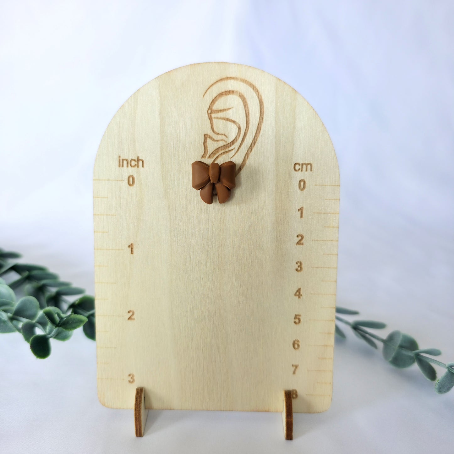 Mini Bow Clay Earrings - Multiple Colors