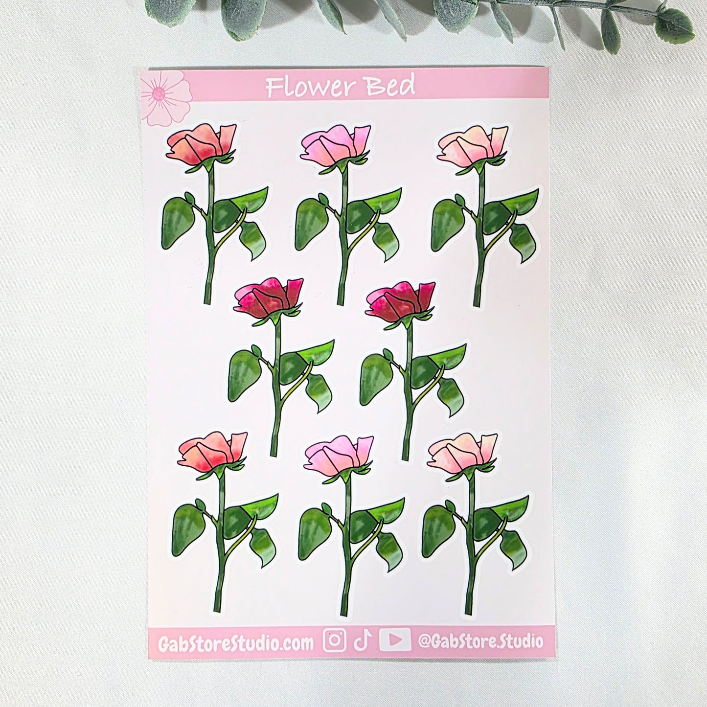 Roses Sticker Sheet