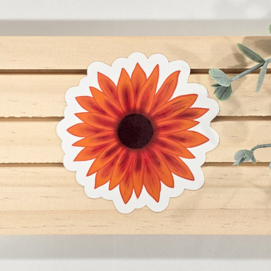 Sunflower Vinyl Sticker