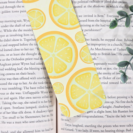 Lemon Slice | Bookmark (2x7")