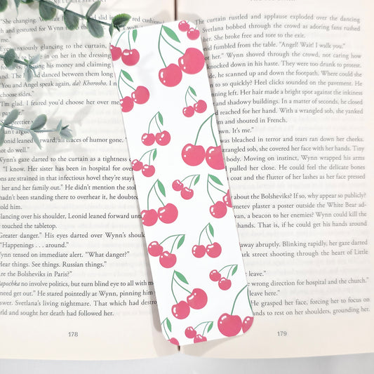 Classic Cherry | Bookmark (2x7")