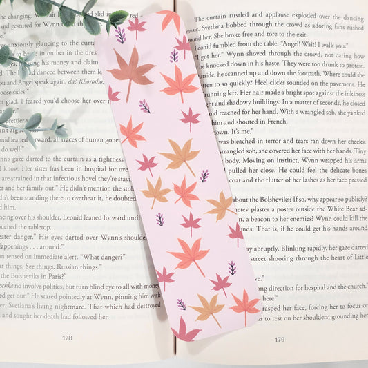 Autumn Leaves | Bookmark (2x7")