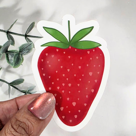 Strawberry | Vinyl Stiicker