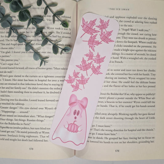 Pink Ghostie | Bookmark (2x7")
