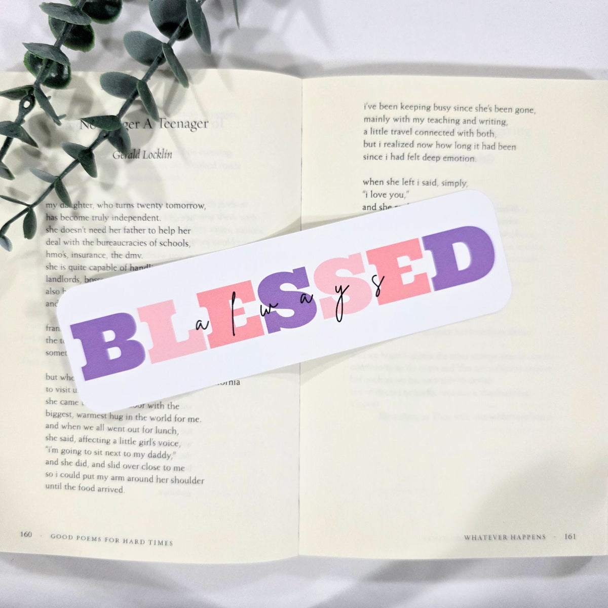 Faith Inspired Christian | Bookmark (2x7")
