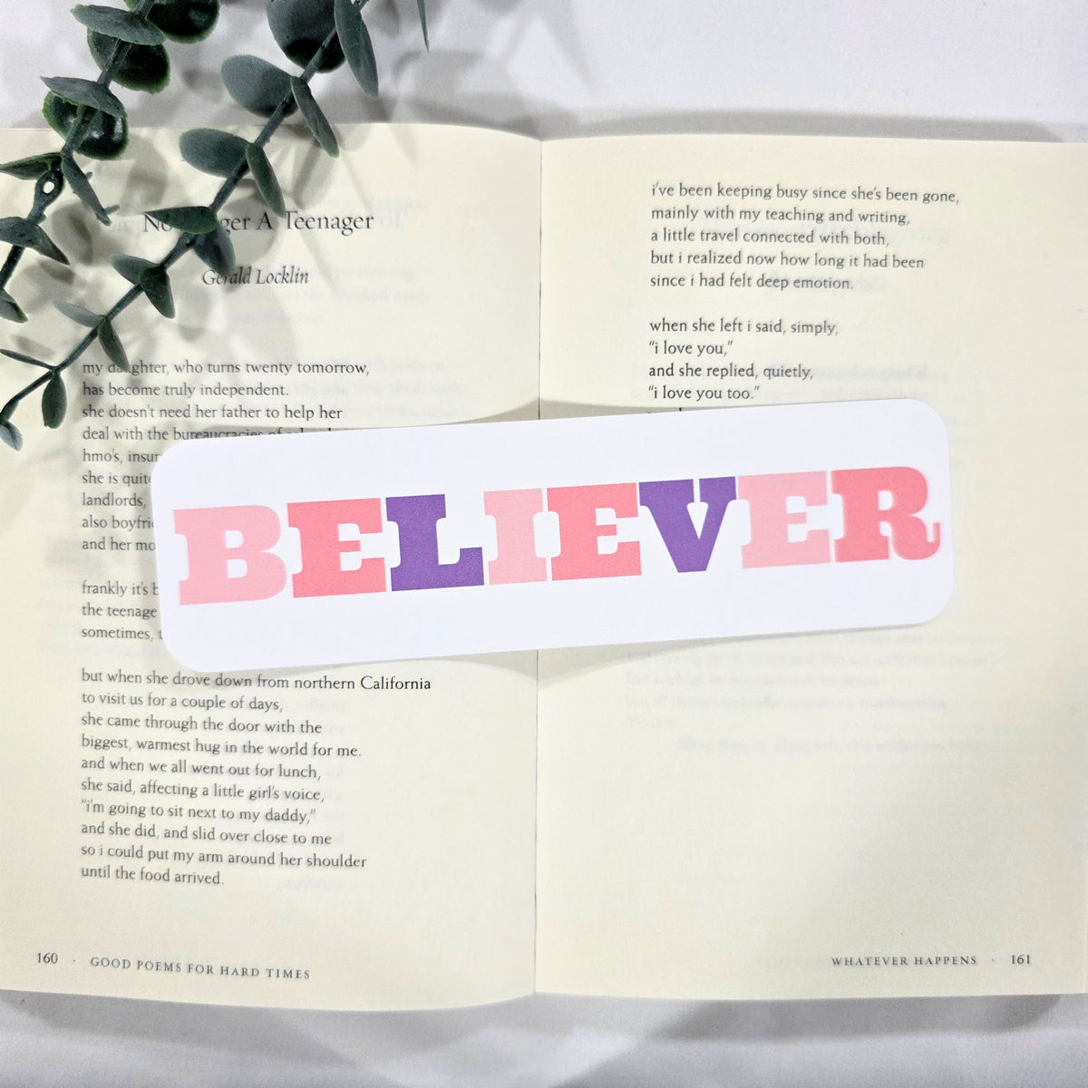 Faith Inspired Christian | Bookmark (2x7")