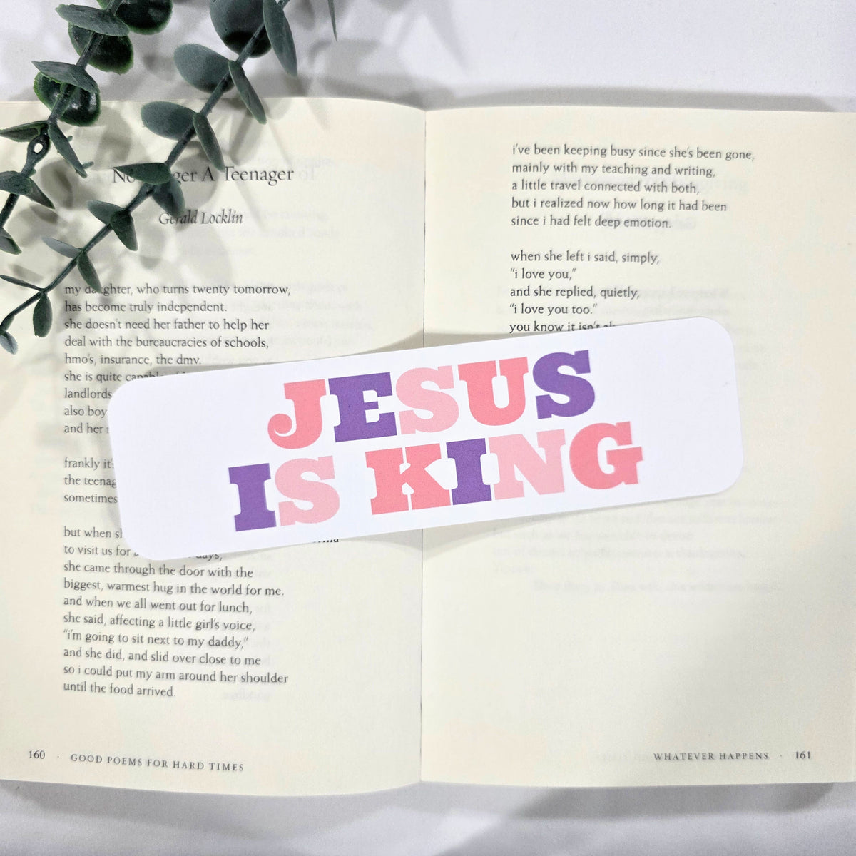 Faith Inspired Christian | Bookmark (2x7")