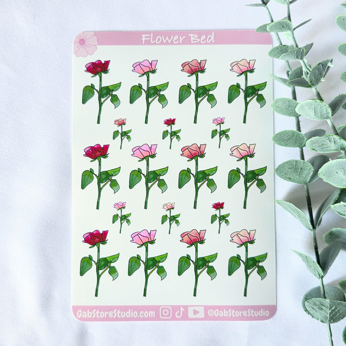 Roses Sticker Sheet