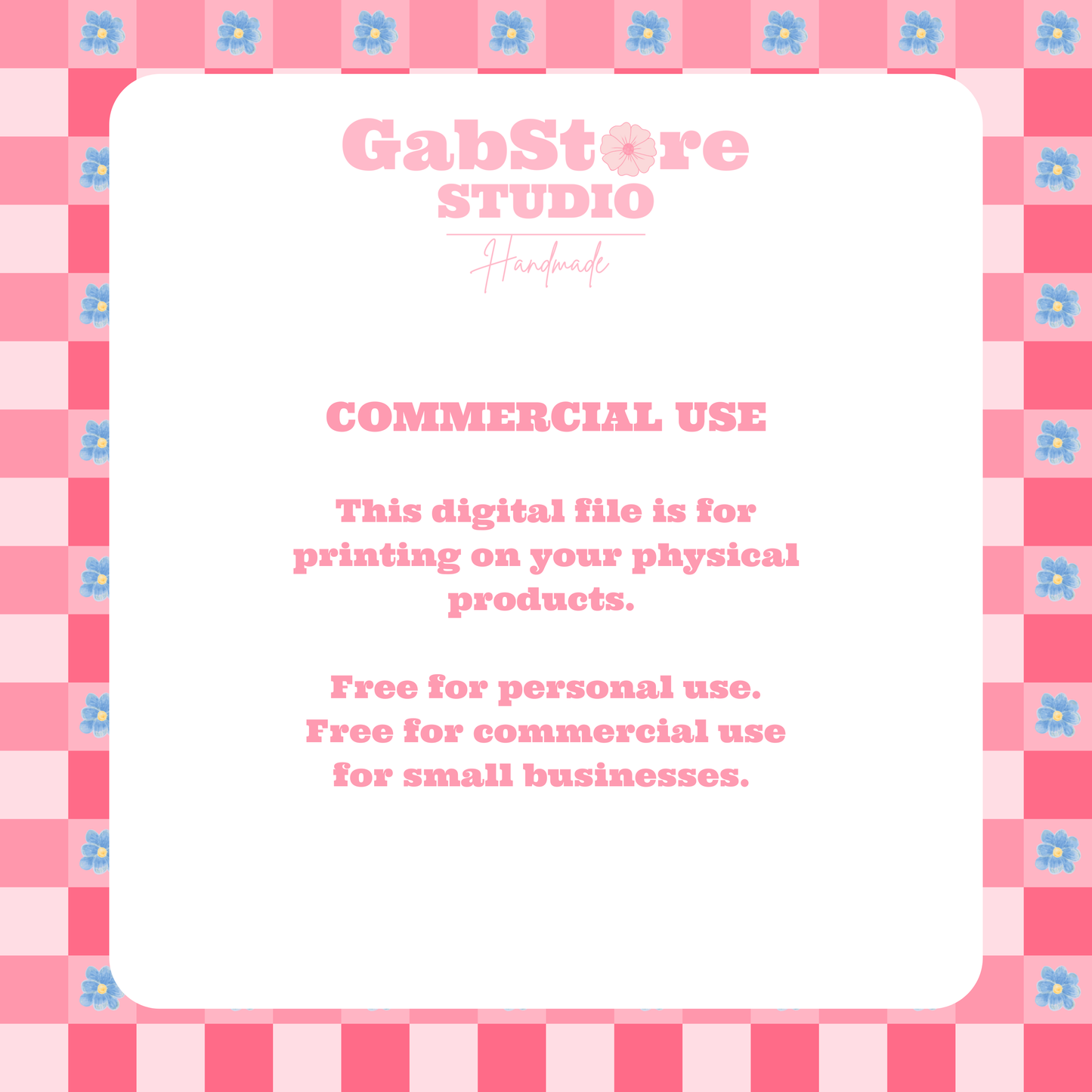 Floral Plaid | 12x12 PNG Seamless File