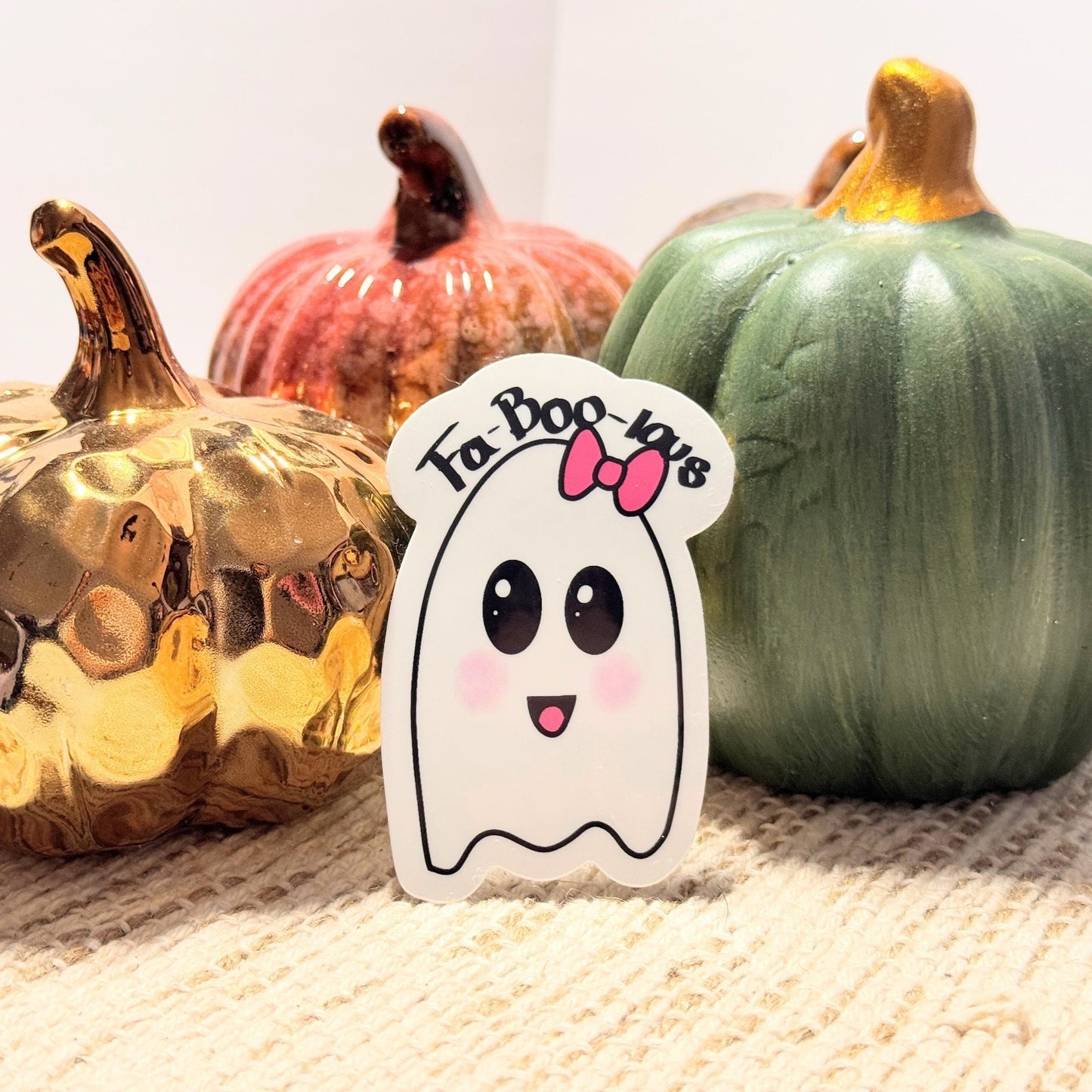 Fa-boo-lous Halloween Vinyl Sticker