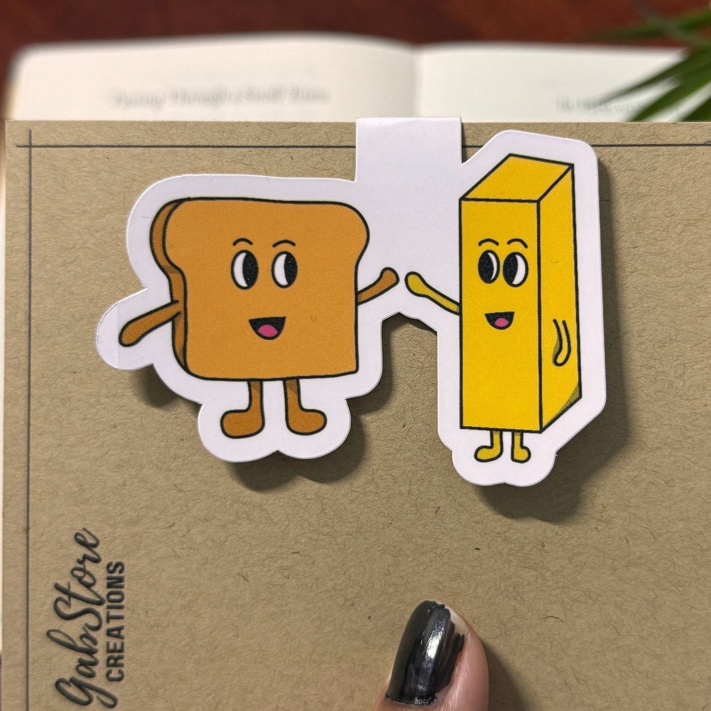 Bread & Butter Magnetic Bookmark