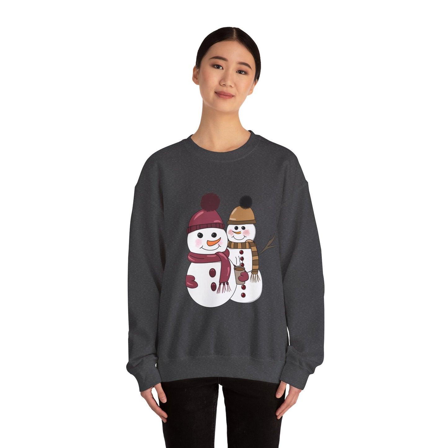 Unisex Heavy Blend™ Crewneck Sweatshirt Snow Besties