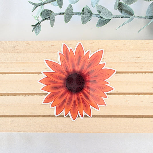 Sunflower Vinyl Sticker