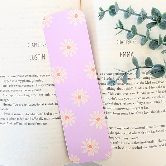 Daisies Floral Bookmark