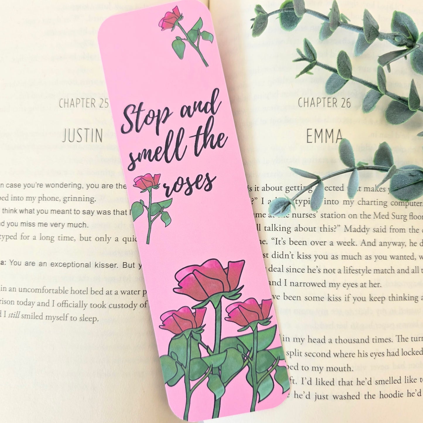 Stop and Smell the Roses Bookmark
