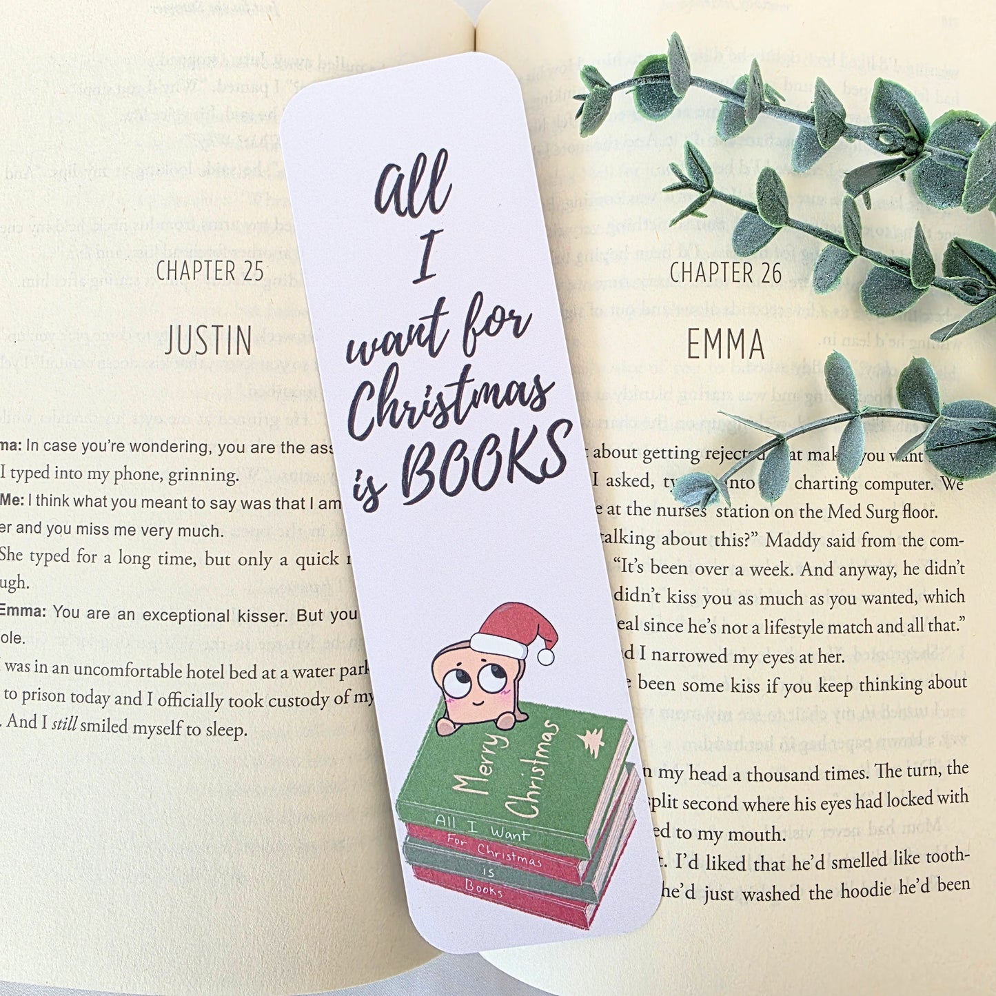 All I Want For Christmas Bookmark