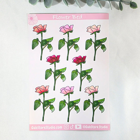 Roses Sticker Sheet