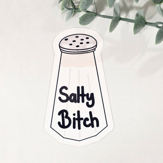 Salty B*tch Salt Shaker| Vinyl Sticker