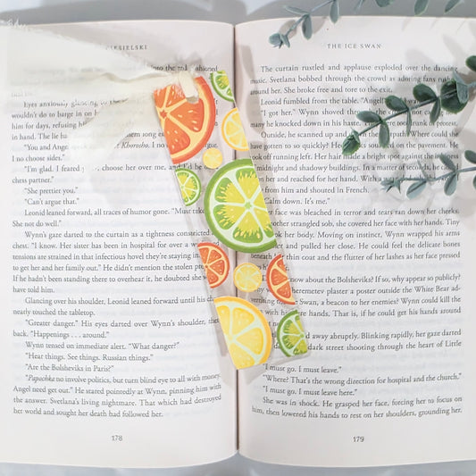 Citrus Mix Slices | Acrylic Bookmark