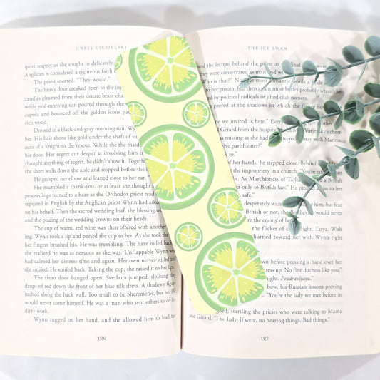 Lime Slice Bookmark