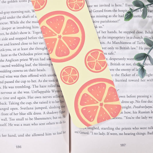 Orange Slice Bookmark
