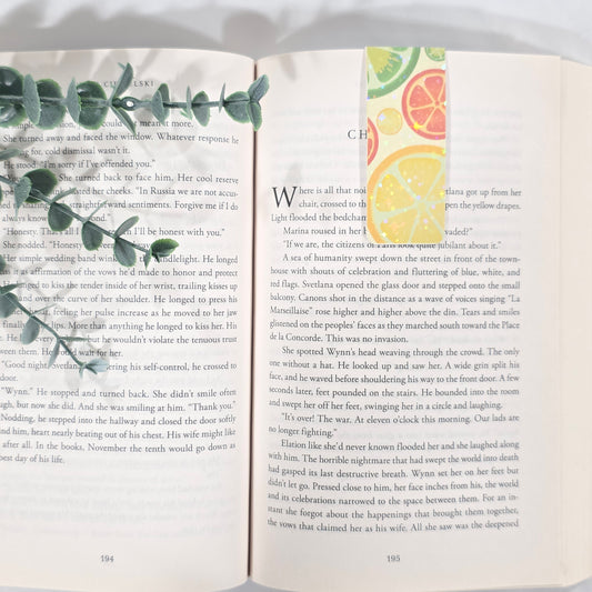 Mixed Citrus | Sparkle Holographic Magnetic Bookmark