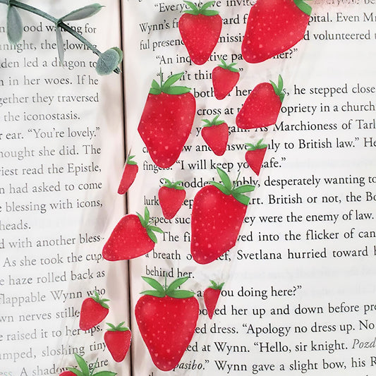 Strawberry| Acrylic Bookmark (1.5x5.5")