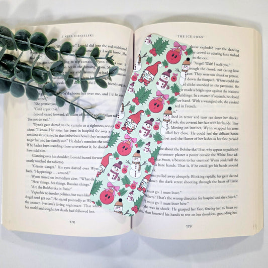 Christmas & Snowmen | Bookmark (2x7")