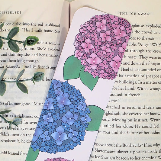 Hydrangea | Bookmark (2x7")