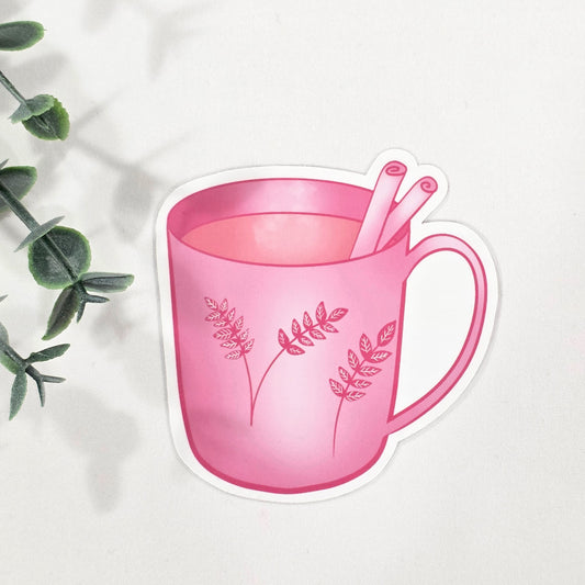 Pink Hot Cocoa | Vinyl Sticker