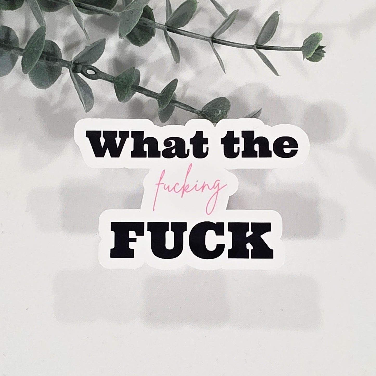 What the Fucking Fuck | Vinyl Sticker