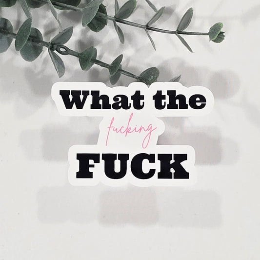 What the Fucking Fuck | Vinyl Sticker