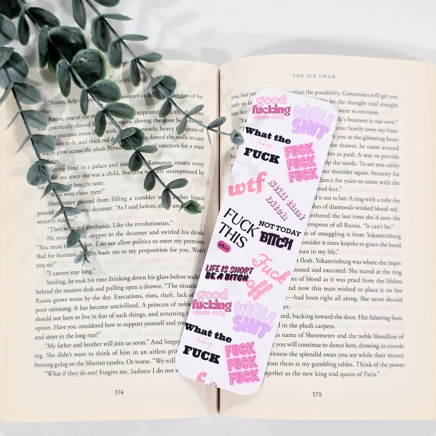Cuss Words| Bookmark (2x7")