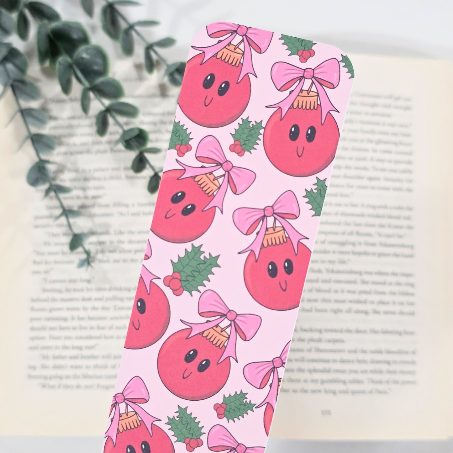 Christmas Ornaments | Bookmark (2x7")