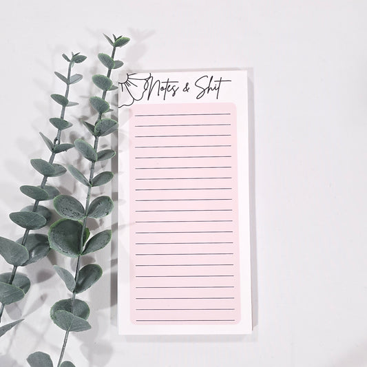 Notes N Shit Notepad | Memo Pad