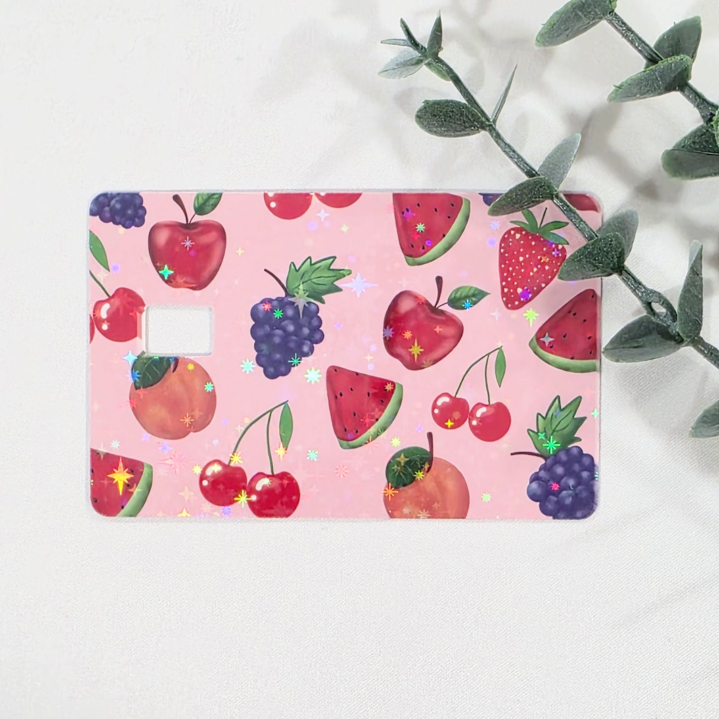 Credit Card Skin Sticker – Fruit Mix Pattern