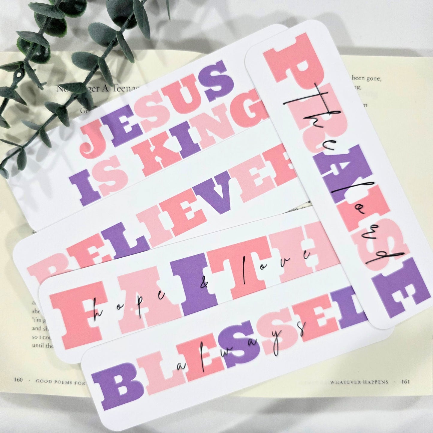 Faith Inspired Christian | Bookmark (2x7")