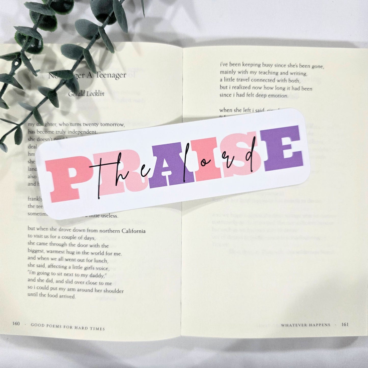 Faith Inspired Christian | Bookmark (2x7")