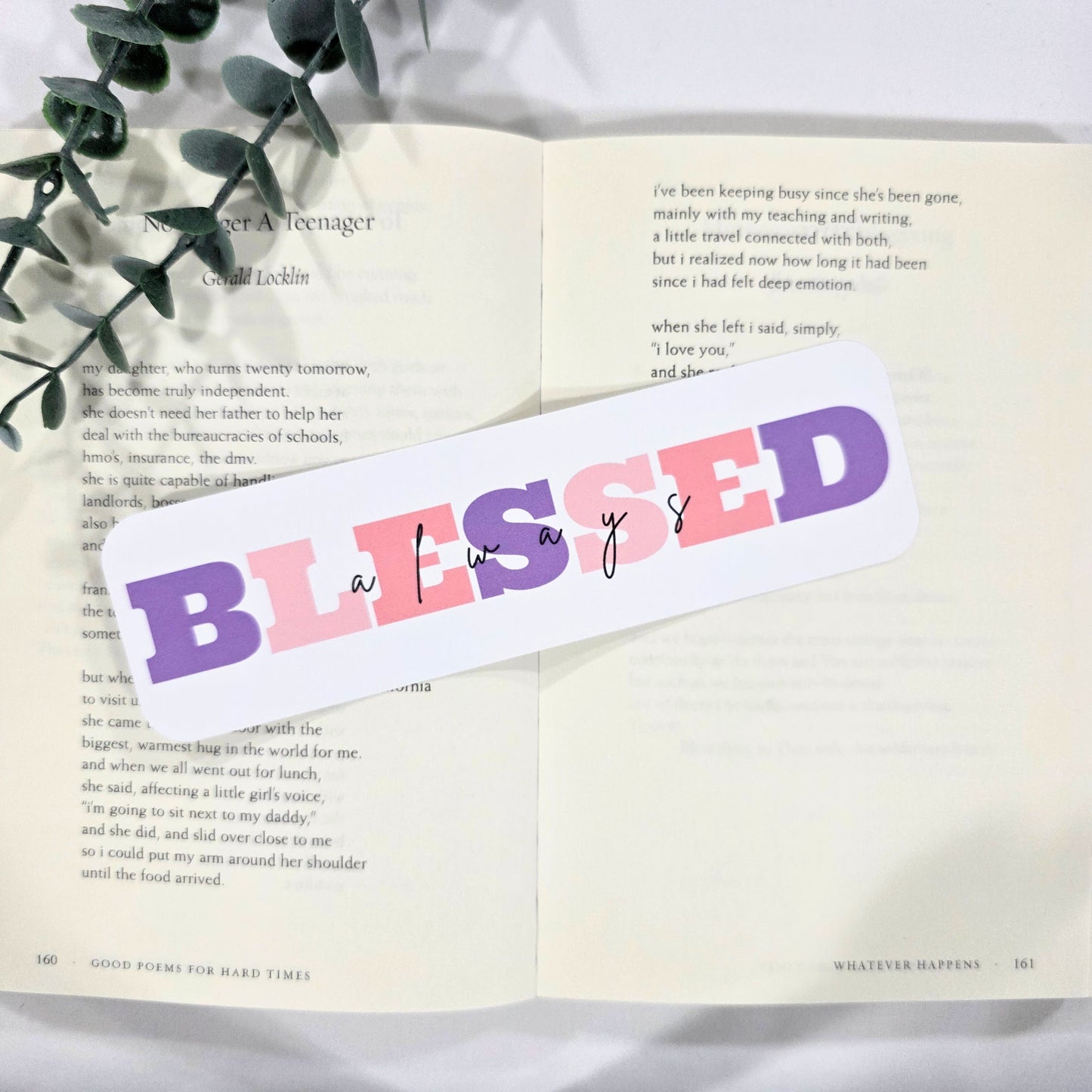 Faith Inspired Christian | Bookmark (2x7")