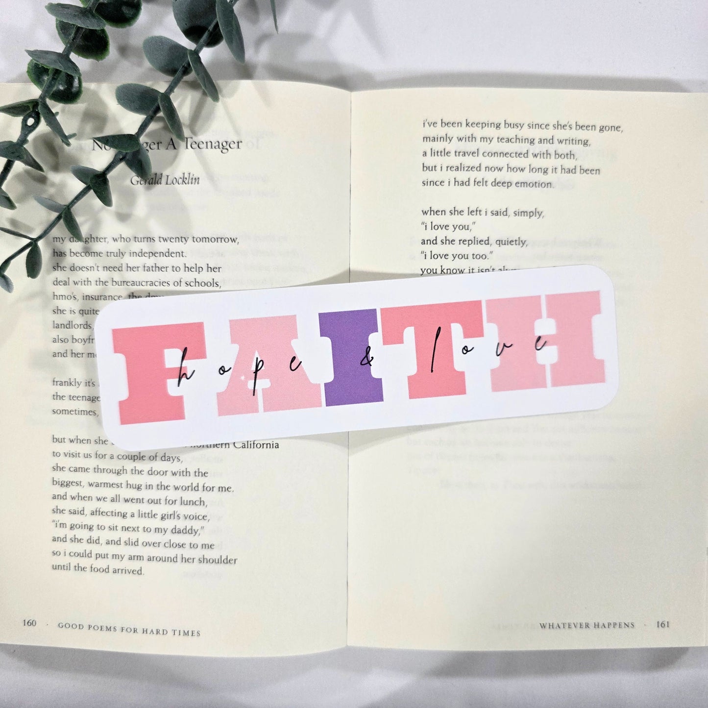 Faith Inspired Christian | Bookmark (2x7")
