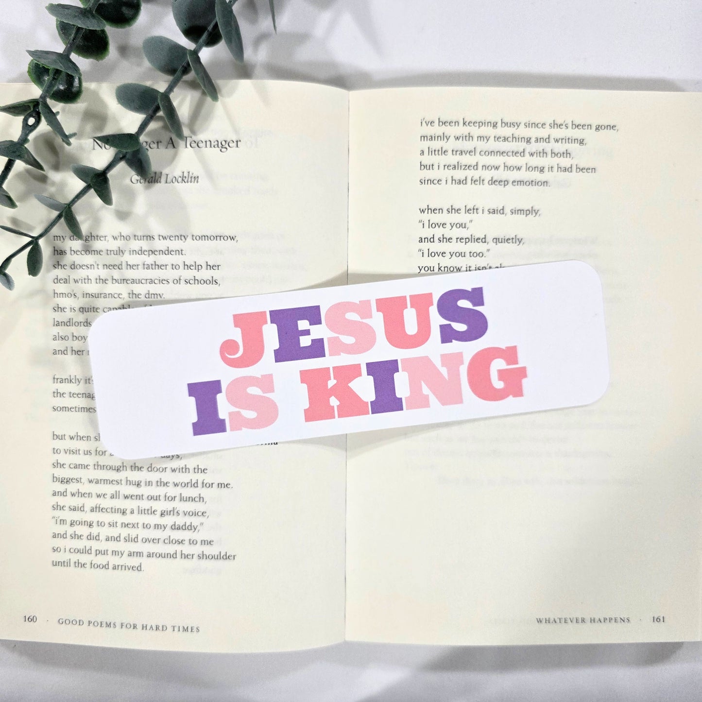 Faith Inspired Christian | Bookmark (2x7")
