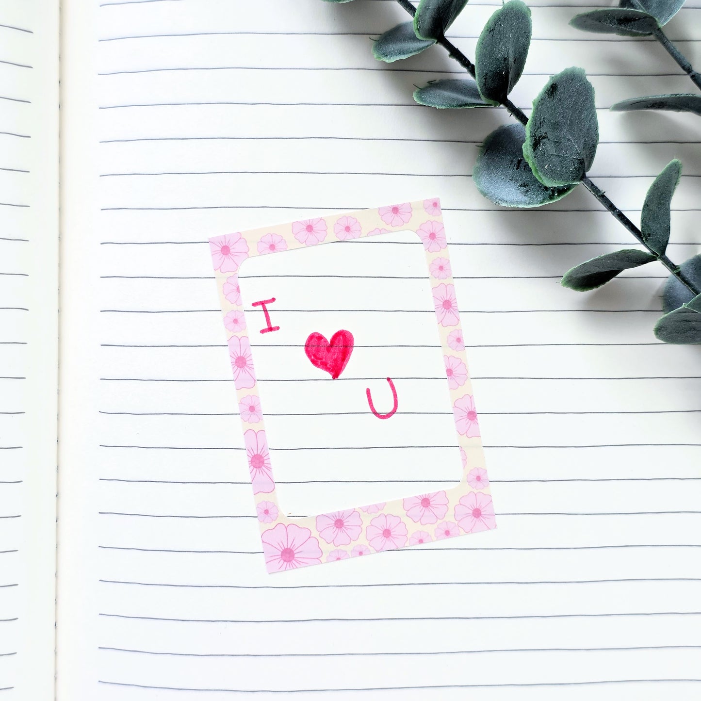 Mini Picture Frame Sticker Sheet | Scrapbook Frame Stickers for Journaling