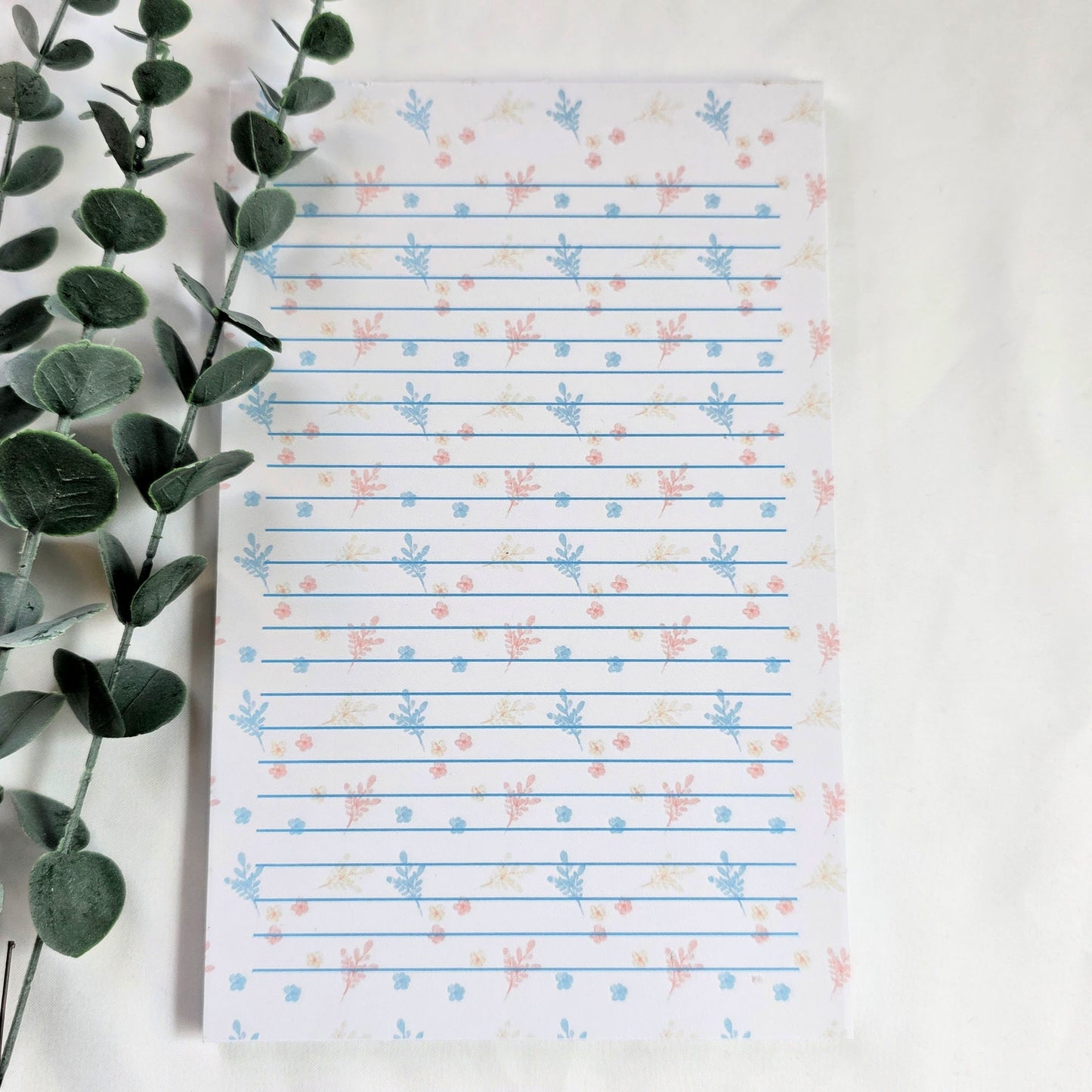 Pastel Plants – 50 Tear Away Pages | Pastel Stationery Pad