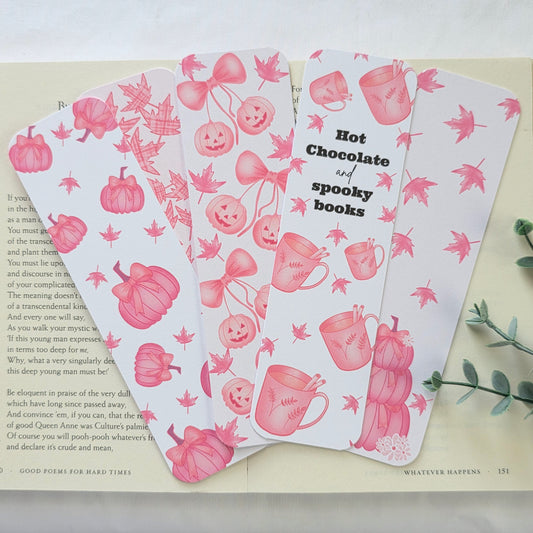 Pink Halloween | Bookmark