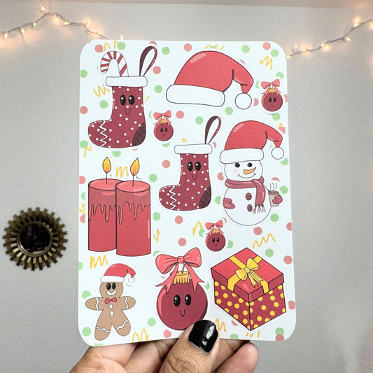 Christmas Sticker Sheet