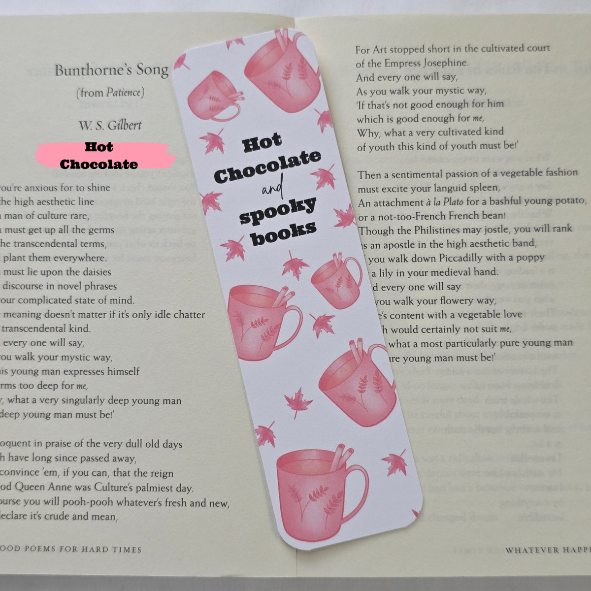 Pink Halloween | Bookmark