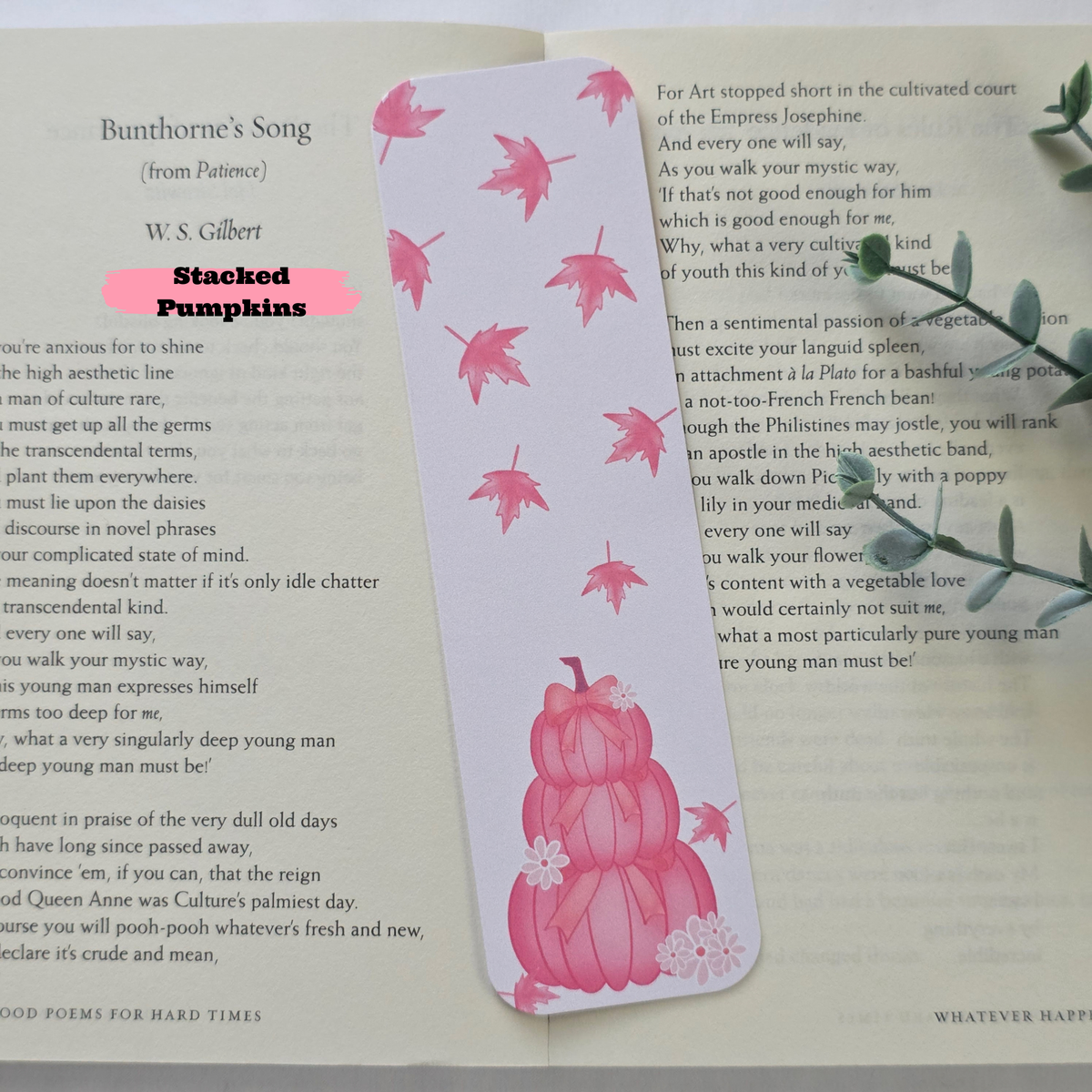 Pink Halloween | Bookmark