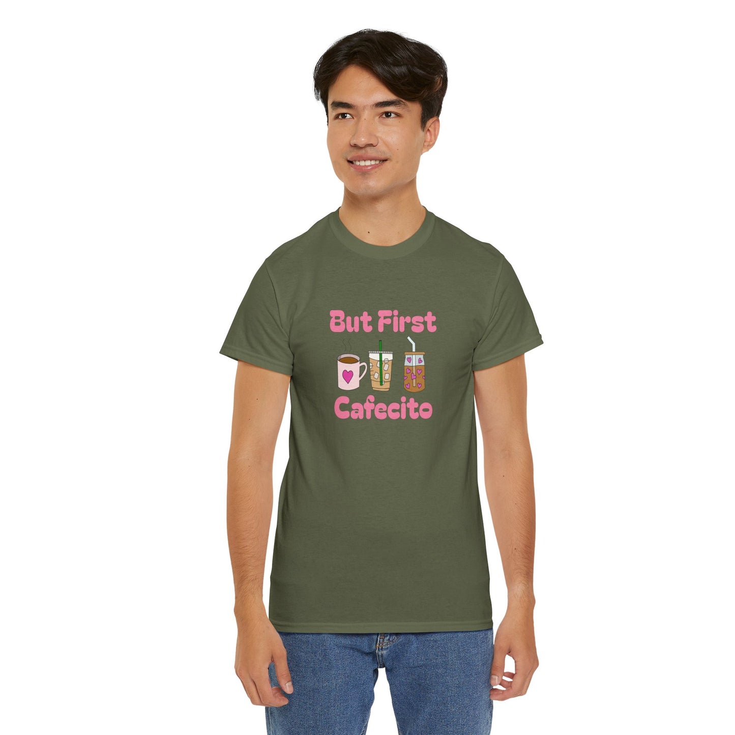 Cafecito Unisex Heavy Cotton Tee