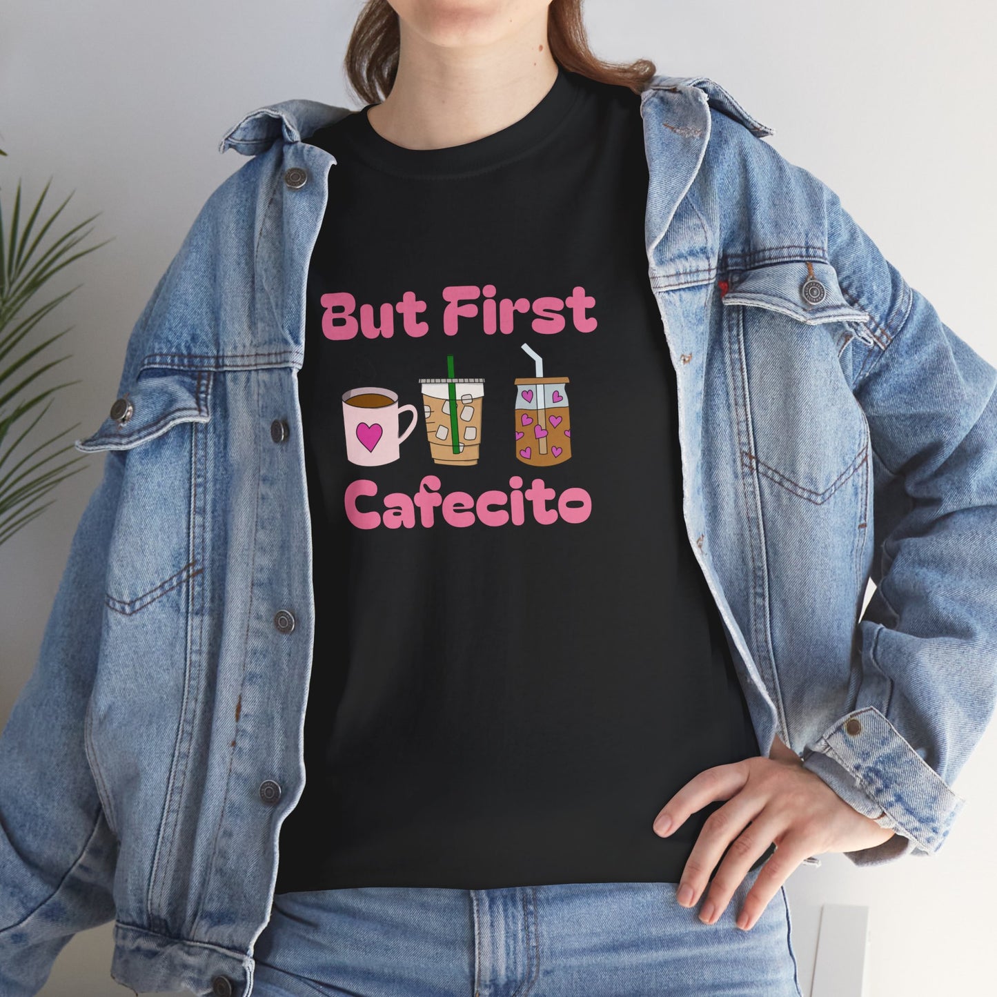 Cafecito Unisex Heavy Cotton Tee