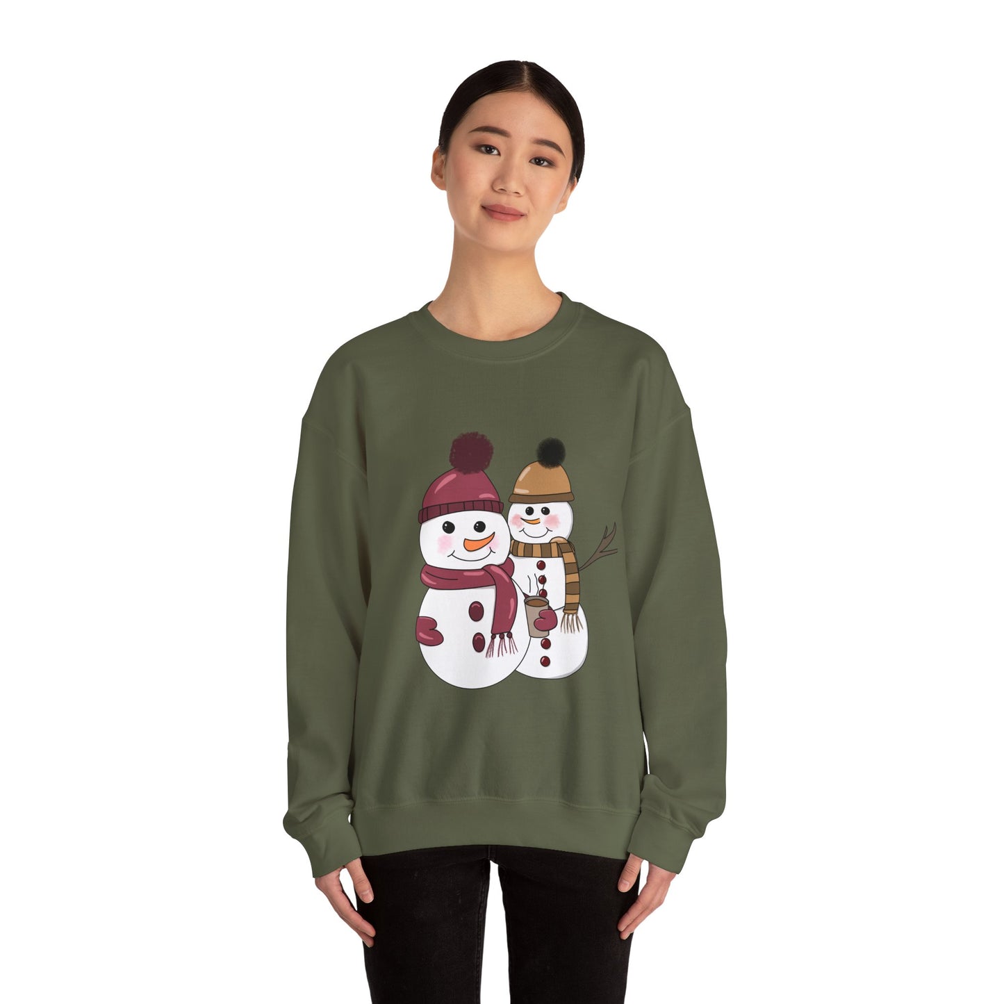 Unisex Heavy Blend™ Crewneck Sweatshirt Snow Besties